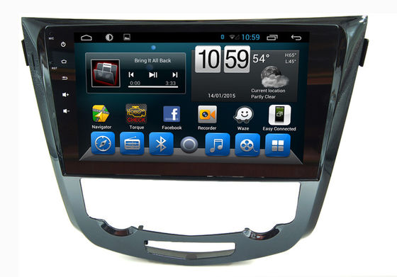 चीन A9 Quad Core Car Multimedia Navigation System For Nissan X - Trail With Radio DVD आपूर्तिकर्ता