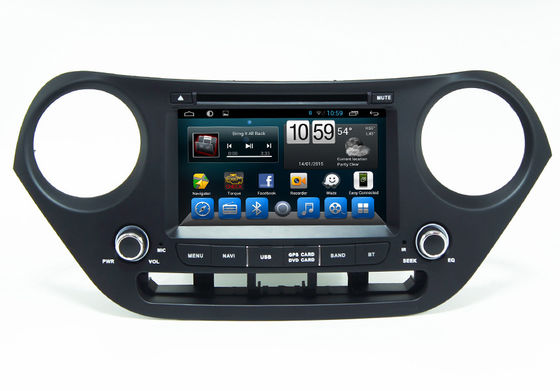 चीन Quad Core Car GPS Navigation System Hyundai I10 Android Player आपूर्तिकर्ता
