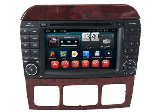 चीन 7 Inch Android Navigation Systems For Cars With Radio Benz S - Class आपूर्तिकर्ता