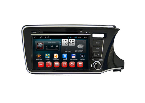 चीन Android Radio Bluetooth Dvd Player Honda Navigation System for City 2014 Right Hand आपूर्तिकर्ता