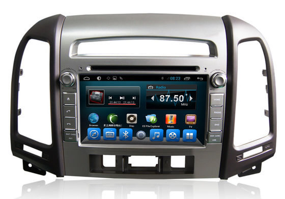 चीन Android Car GPS Glonass Navigation Hyundai DVD Player Santa Fe 2010-2012 High level आपूर्तिकर्ता