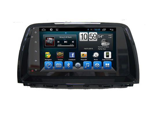 चीन Android 2 Din Car Dvd Car Gps Navigation For Mazda 6 Quad Core RDS Radio आपूर्तिकर्ता