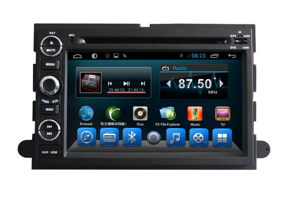 चीन Android Car Multimedia GPS FORD DVD Player For Explorer Expedition Mustang Fusion आपूर्तिकर्ता