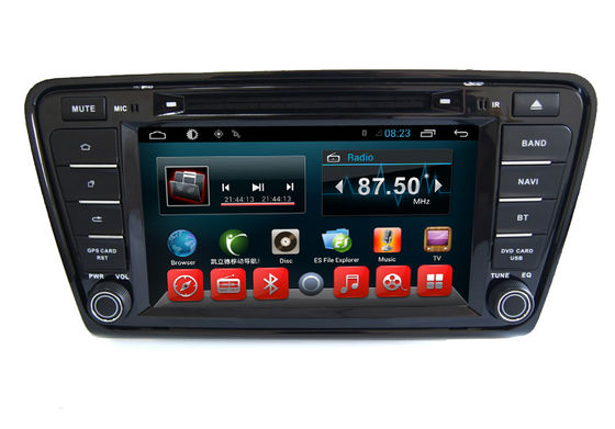 चीन Android Car Dvd MP3 MP4 Player VW GPS Navigation System Skoda Octavia A7 Car आपूर्तिकर्ता