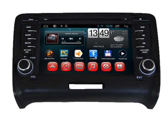 चीन Audi TT Auto Radio 7 Inch In Dash Car Navigation Systems Android Quad Core आपूर्तिकर्ता