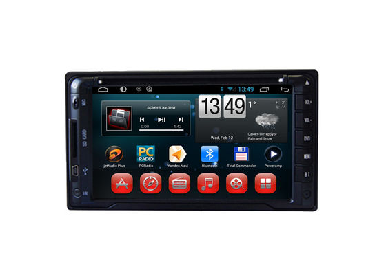 चीन Android Car 2-DIN Car Stereo Radio Navigation System For Vehicle Audio DVD Player आपूर्तिकर्ता