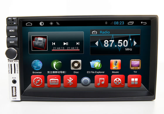 चीन 2 Din Car Radio Stereo DVD Player Car GPS Navigation System 7 Inch आपूर्तिकर्ता