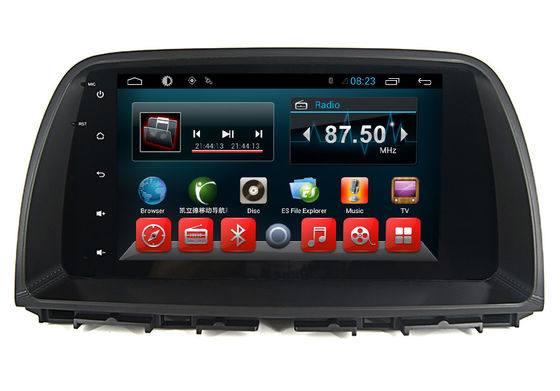 चीन Mazda 2 Din Car DVD Central Multimidia GPS Radio System For CX-5 Android Touch Screen आपूर्तिकर्ता
