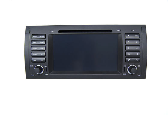 चीन 7 Inch Touch Screen Central Stereo Radio Car Navigation Systems In Dash For BMW E39 Car आपूर्तिकर्ता