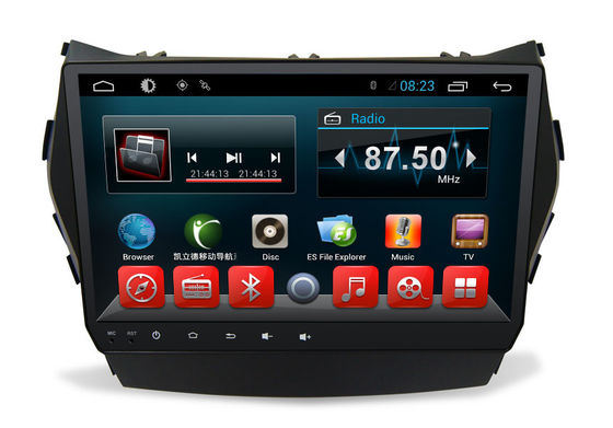 चीन Touch Screen Android Double Din Car Dvd Navigation Multimedia System for IX45 आपूर्तिकर्ता