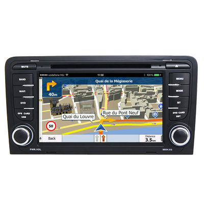 चीन In Dash Auto Stereo Car Multimedia Navigation System Audi S3 RS3 A3 2002-2013 आपूर्तिकर्ता