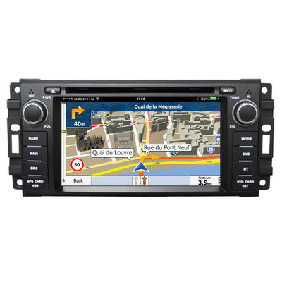 चीन 6.2 Inch Touch Screen Car Radio Dvd Player / Dvd Gps Navigation System For Jeep आपूर्तिकर्ता