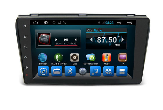 चीन Android 6.0 Double Din Navigation Bluetooth , Multimedia Car Navigation System Mazda 3 2004-2009 आपूर्तिकर्ता