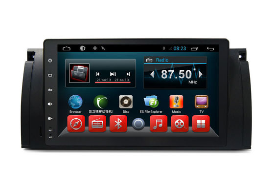 चीन Touchscreen 2 Din Android Car Navigation Video Multimedia BMW 5 Series X5 E38 E53 E39 आपूर्तिकर्ता