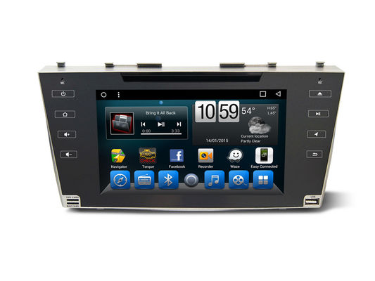 चीन Double Din Android 6.0/ 7.1 Car Dvd Gps Navigation For Toyota Camry , 8 Inch Full Touch Screen आपूर्तिकर्ता