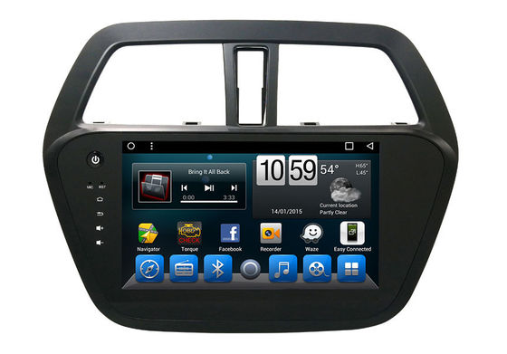 चीन Android 7.1 Car Dvd Player Suzuki Navigator Bluetooth Radio Suzuki Scross 2014 आपूर्तिकर्ता