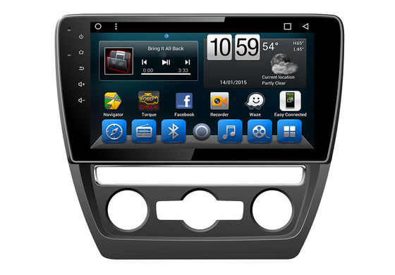 चीन Vw GPS Auto Navigation Systems Touchscreen Car DVD Volkswagen Sagitar 2015-2017 आपूर्तिकर्ता