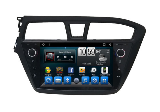 चीन Android 7.1 2 Din Car Radio Hyundai DVD Player Bluetooth GPS Head Unit for I20 आपूर्तिकर्ता
