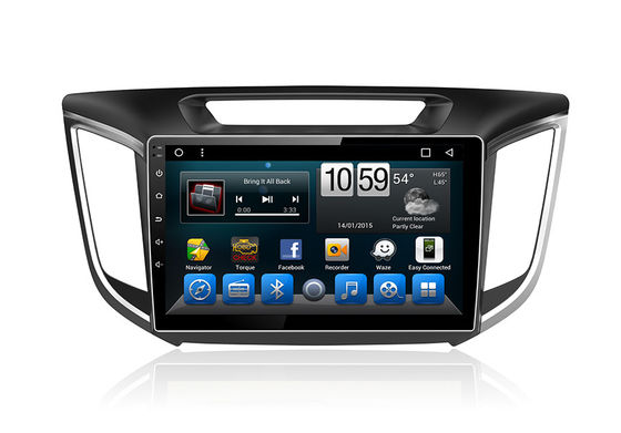 चीन Car GPS Unit Android System Double Din Radio With Navigation Touch Screen Ix25 Creta आपूर्तिकर्ता