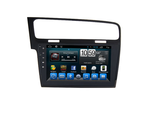 चीन Volkswagen Android Car GPS Navigation Touch Screen Audio Wifi Mp3 / Mp4 For VW Golf 7 आपूर्तिकर्ता