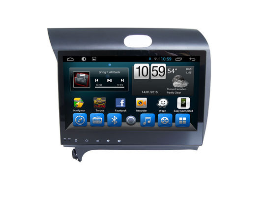 चीन Sat Nav 2 Din Car Stereo For KIA K3 With Navigation , Android Car Dvd Player आपूर्तिकर्ता