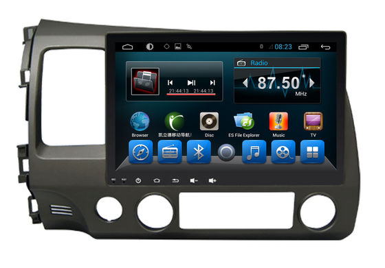 चीन Double Din Radio Car PC Bluetooth Dvd Player Civic 2006-2011 Big Screen आपूर्तिकर्ता