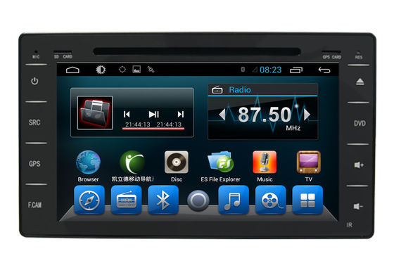 चीन Android Car Dvd Multimedia Toyota GPS Navigation for Hilux 2015 2016 Kitkat Systems आपूर्तिकर्ता