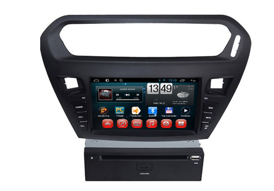 चीन Quad core PEUGEOT Navigation System With 8.0 Inch Touch Screen / Auto Rear Viewing आपूर्तिकर्ता