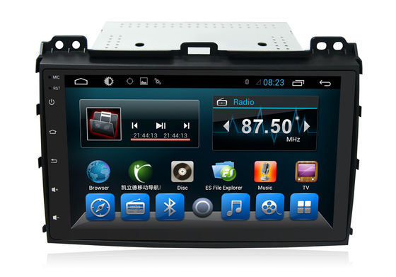 चीन Android4.4 Toyota GPS Navigation Car DVD Player for Pardo 2008 Support Bluetooth आपूर्तिकर्ता