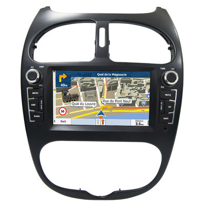 चीन Peugeot 206 GPS Navigation Car Multimedia DVD Player With Android / Windows System आपूर्तिकर्ता