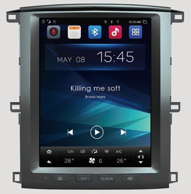चीन Android GPS Navaigation Infotainment System TOYOTA लैंड क्रूजर 100 12.1 इंच आपूर्तिकर्ता