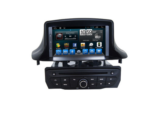 चीन 2din GPS Car Navigation System DVD Audio Stereo Touch Screen For  Megane आपूर्तिकर्ता