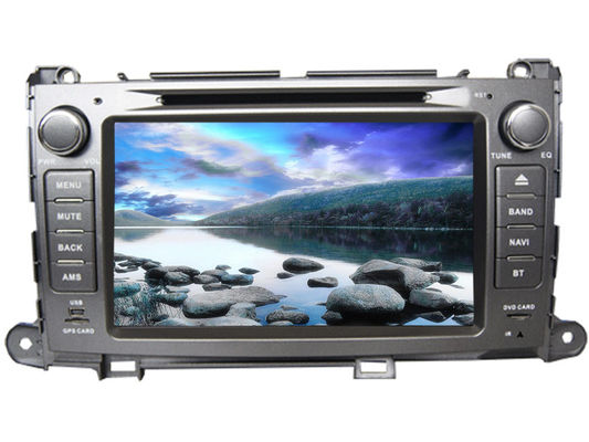 चीन Double din touch screen car dvd audio stereo TOYOTA GPS Navigation for sienna आपूर्तिकर्ता
