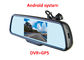5 inch Rear view mirror monitor with DVR and GPS Navigation with Android os system आपूर्तिकर्ता